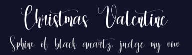 Christmas Valentine by Scratchones — Script Handwritten Font — thumbnail 2