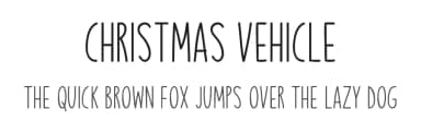 Christmas Vehicle by Md Shohail Bhuian — Script Handwritten Font — thumbnail 1