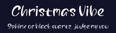 Christmas Vibe by Seneka Grafika — Script Handwritten Font — thumbnail 2