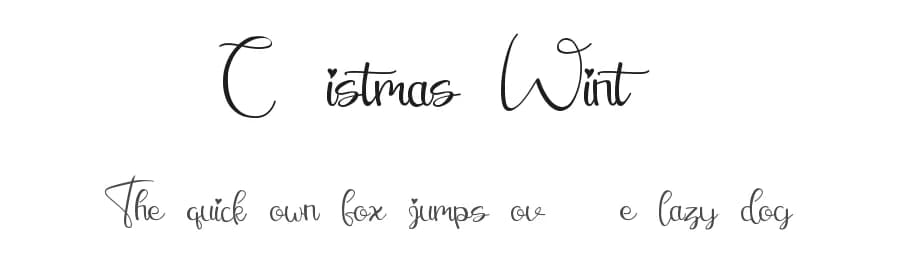 Christmas Winter by Letterafa Studio — Script Handwritten Font