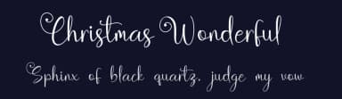 Christmas Wonderful by skillyasstudio.com — Script Handwritten Font — thumbnail 2