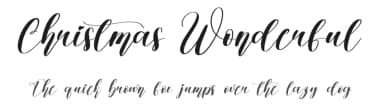 Christmas Wonderful by Scratchones — Script Handwritten Font — thumbnail 1