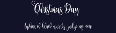 Christmas Day by Mozatype — Script Handwritten Font — thumbnail 2