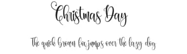 Christmas Day by Mozatype — Script Handwritten Font — thumbnail 1