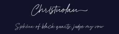 Christnolan by Allouse Studio — Script Handwritten Font — thumbnail 2