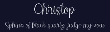 Christop by Alit Design — Script Handwritten Font — thumbnail 2