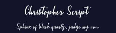 Christopher Script by Bandit handmade — Script Handwritten Font — thumbnail 2