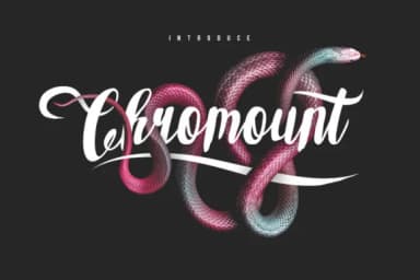 Chromount Script Font by Maulana Creative — Script Handwritten Font — thumbnail 1