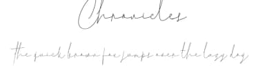 Chronicles by Angin Studio — Script Handwritten Font — thumbnail 1