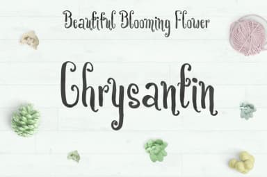 Chrysantin Font by Royaltype — Script Handwritten Font — thumbnail 1