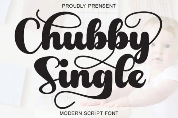 Chubby Single Font by Ws Studio — Script Handwritten Font