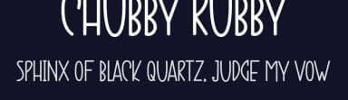 Chubby Rubby by One Design — Script Handwritten Font — thumbnail 2