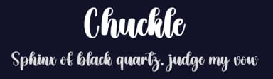 Chuckle by Scratchones — Script Handwritten Font — thumbnail 2