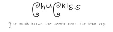 ChuCkles by Nerdle Pants — Script Handwritten Font — thumbnail 1