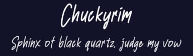 Chuckyrim by Pustudio — Script Handwritten Font — thumbnail 2