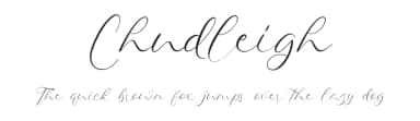 Chudleigh by Alpaprana Studio — Script Handwritten Font — thumbnail 1