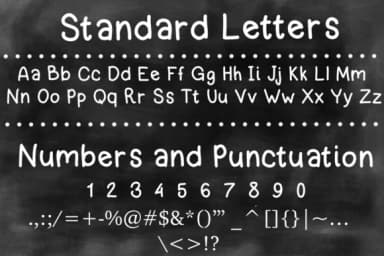 Chunky Money Font by ashley_lynne18 — Script Handwritten Font — thumbnail 2