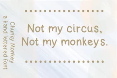 Chunky Money Font by ashley_lynne18 — Script Handwritten Font — thumbnail 3