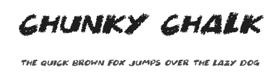 Chunky Chalk by Hawtpixel — Script Handwritten Font