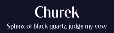 Churek by Wildan Type — Sans Serif Font — thumbnail 2