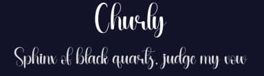 Churly by Andi Moz — Script Handwritten Font — thumbnail 2