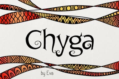 Chyga Font by Digital Typeface Studio — Script Handwritten Font — thumbnail 1