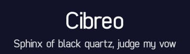 Cibreo by Zetafonts — Sans Serif Font — thumbnail 2