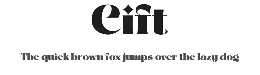 Cift by Graptail Type Studio — Serif Font — preview 1