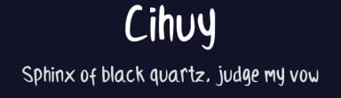 Cihuy by Hatemachine — Script Handwritten Font — thumbnail 2