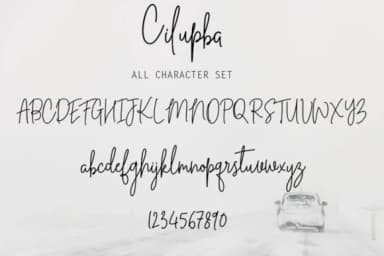 Cilupba Font by Rudistudio — Script Handwritten Font — thumbnail 5