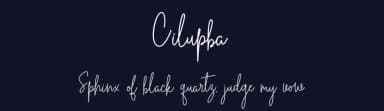 Cilupba by rudistudio — Script Handwritten Font — thumbnail 2