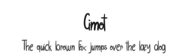 Cimot by Qwatchy Wikwik — Script Handwritten Font — thumbnail 1