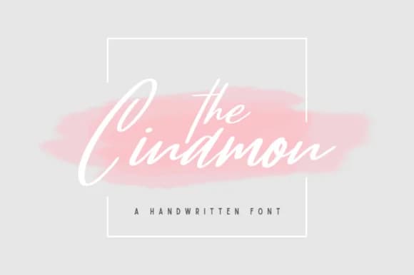 Cinamon Font by AMSUPPLY — Script Handwritten Font