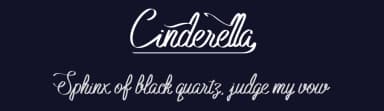 Cinderella by Vaiminit — Script Handwritten Font — thumbnail 2