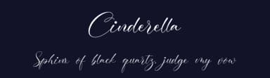 Cinderella by NanaNissa — Script Handwritten Font — thumbnail 2