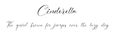 Cinderella by NanaNissa — Script Handwritten Font — thumbnail 1