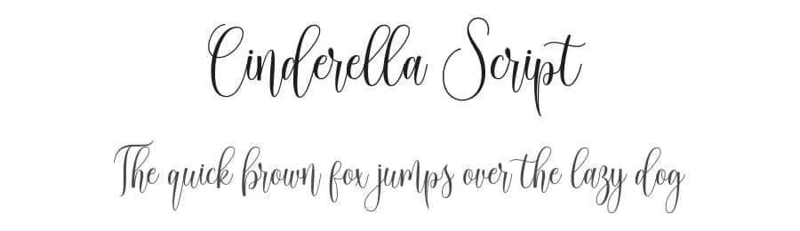 Cinderella Script by Reka Safriani — Script Handwritten Font