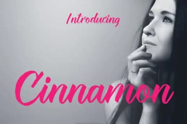 Cinnamon Font by da_only_aan — Script Handwritten Font — thumbnail 1