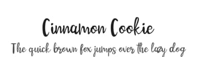 Cinnamon Cookie by Tigadestd — Script Handwritten Font — thumbnail 1