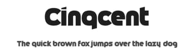Cinqcent by Chequered Ink — Sans Serif Font — thumbnail 1