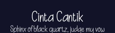 Cinta Cantik by PutraCetol Studio — Script Handwritten Font — thumbnail 2