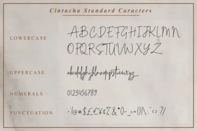 Cintacha Font by Febri Creative — Script Handwritten Font — thumbnail 5