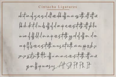 Cintacha Font by Febri Creative — Script Handwritten Font — thumbnail 7