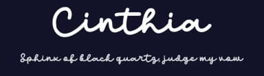 Cinthia by Almaz Studio — Script Handwritten Font — thumbnail 2