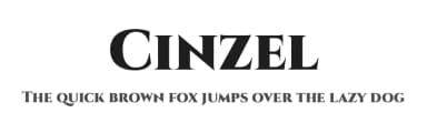 Cinzel by Ndiscover — Serif Font — thumbnail 1