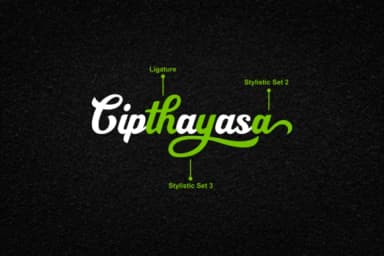 Cipthayasa Font by nurfdesigns — Script Handwritten Font — thumbnail 2
