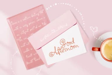 Circle Around Font by Happy Letters — Script Handwritten Font — thumbnail 2