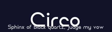 Circo by Mukhlis Risani — Sans Serif Font — thumbnail 2