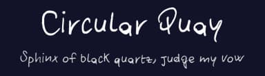 Circular Quay by FontPanda — Script Handwritten Font — thumbnail 2