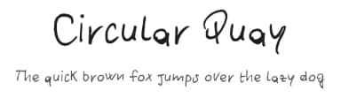 Circular Quay by FontPanda — Script Handwritten Font — thumbnail 1